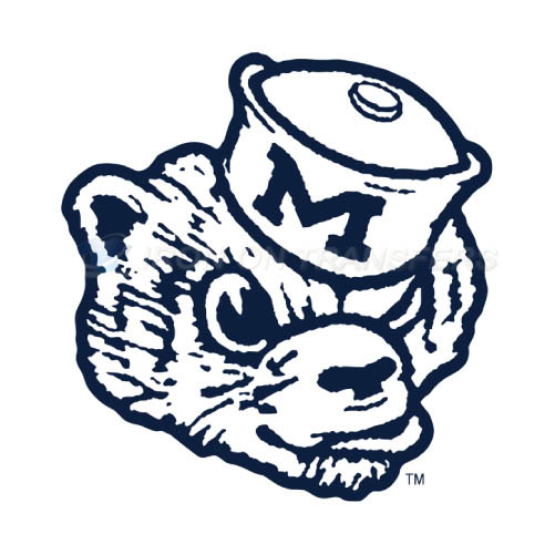 Michigan Wolverines Logo T-shirts Iron On Transfers N5066